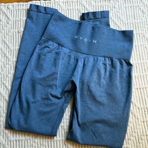 NVGTN Solid Seamless Leggings Navy Size S